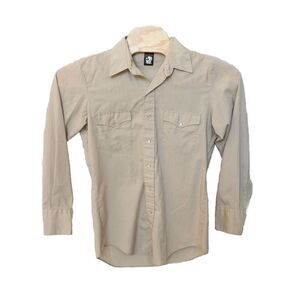 Vintage 80’s Karman Pearl Snap Western Shirt Men’s‎ Large See Measurements
